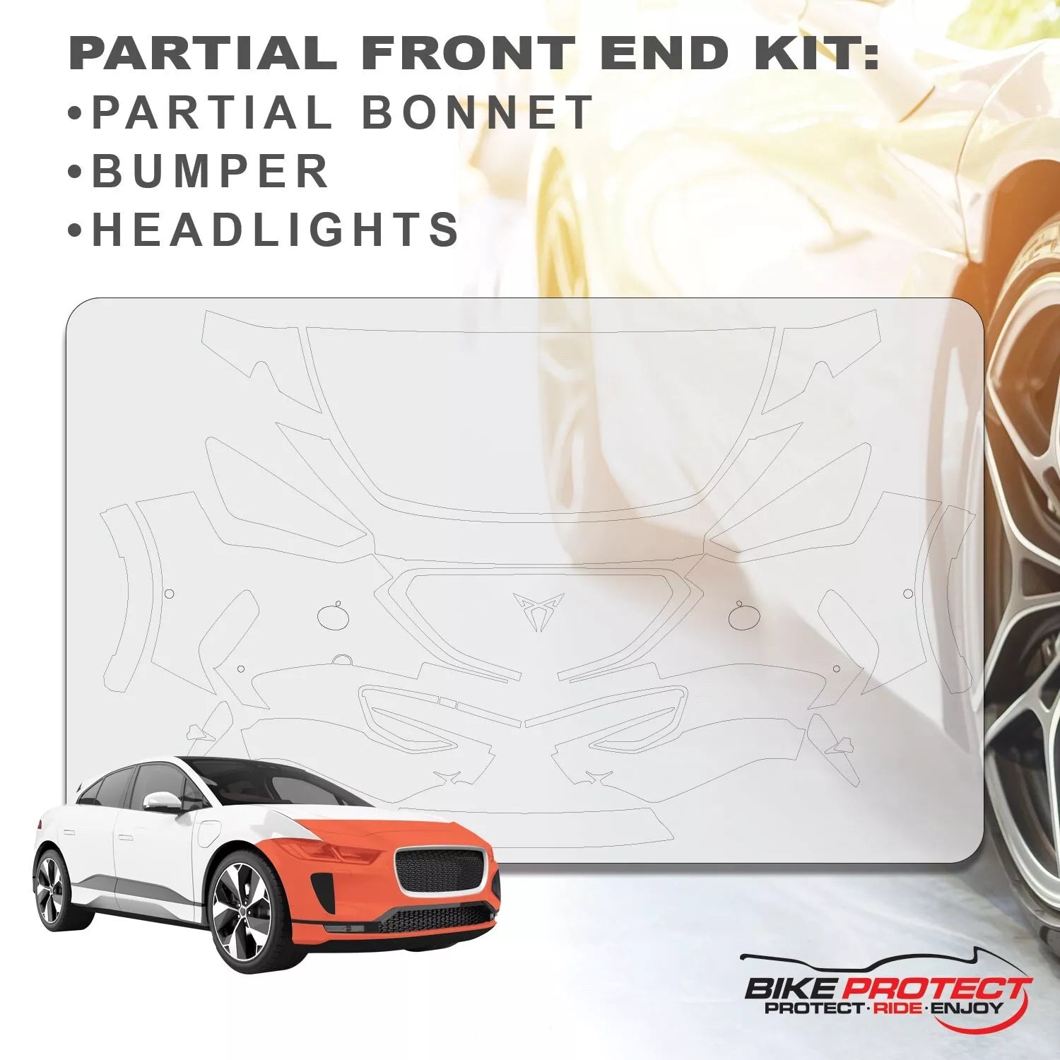 Cupra Formentor (2021 - 2025) PPF Paint Protection Film Partial Front End Kit