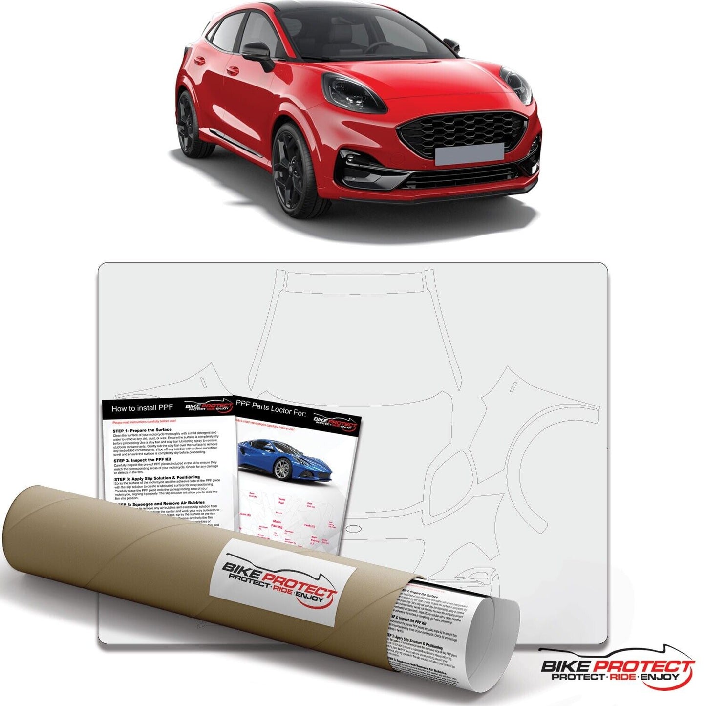 Ford Puma ST (2019 - 2023) PPF Paint Protection Film Kit