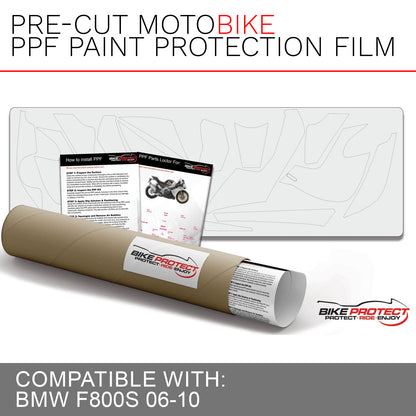 BMW F800 S (2006 - 2010) PPF Paint Protection Film Kit