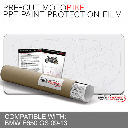 BMW F650 GS (2009 - 2013) PPF Paint Protection Film Kit