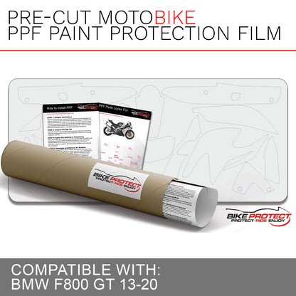 BMW F800 GT (2013 - 2020) PPF Paint Protection Film Kit