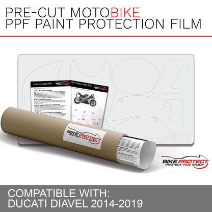 Ducati Diavel (2014 - 2019) PPF Paint Protection Film Kit