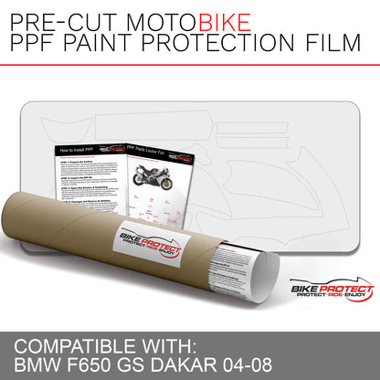 BMW F650 GS / Dakar (2000 - 2008) PPF Paint Protection Film Kit