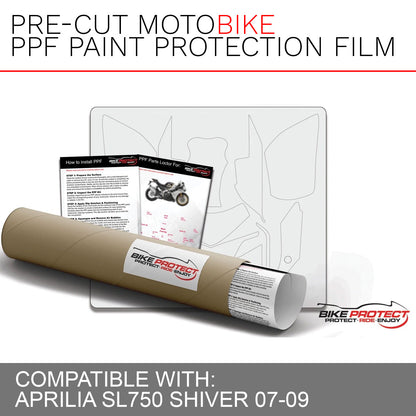 Aprilia Shiver SL750 (2007 - 2009) PPF Paint Protection Film Kit