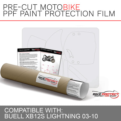 Buell XB12S Lightning (2003 - 2010) PPF Paint Protection Film Kit