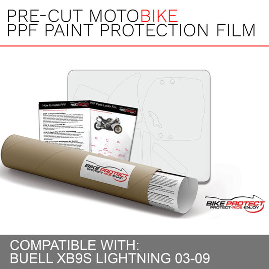 Buell XB9S Lightning (2003 - 2009) PPF Paint Protection Film Kit