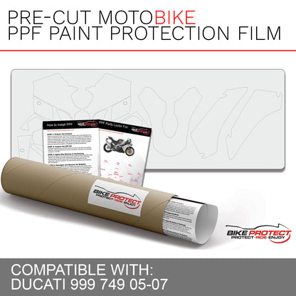 Ducati 749 / 999 (2005 - 2007) PPF Paint Protection Film Kit