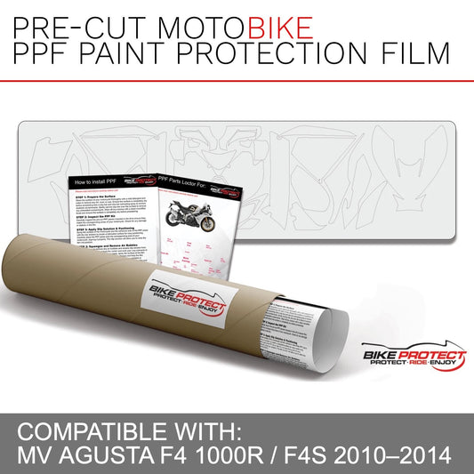 MV Agusta F4 1000R (2010 - 2014) PPF Paint Protection Film Kit