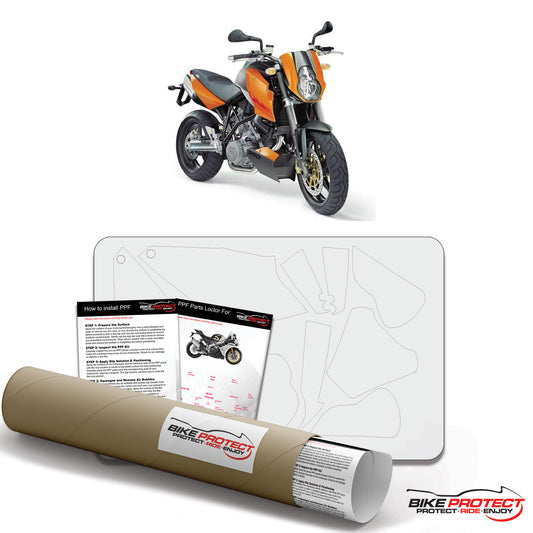 KTM 990 SuperDuke (2005-2006) PPF Paint Protection Film Kit