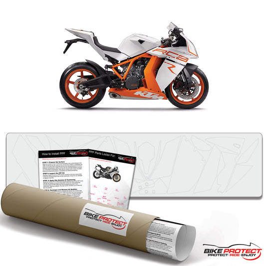 KTM RC8-R (2008-2015) PPF Paint Protection Film Kit