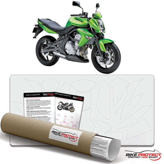 Kawasaki ER-6N (2006-2008) PPF Paint Protection Film Kit