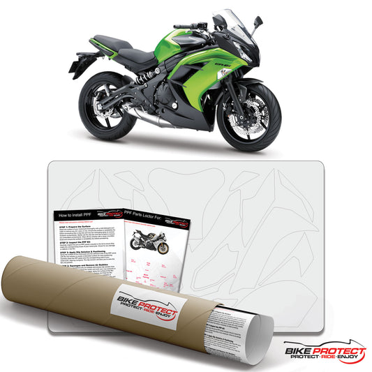 Kawasaki ER-6F (2012-2017) PPF Paint Protection Film Kit