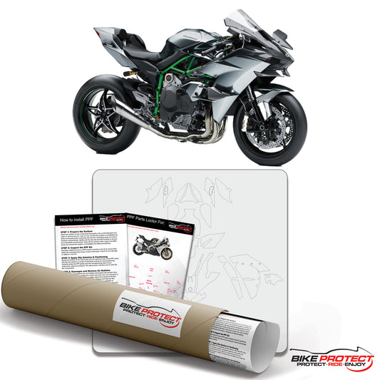 Kawasaki Ninja H2 (2015-2021) PPF Paint Protection Film Kit