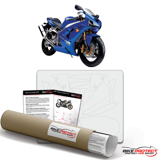 Kawasaki ZX-6R (2004-2005) PPF Paint Protection Film Kit