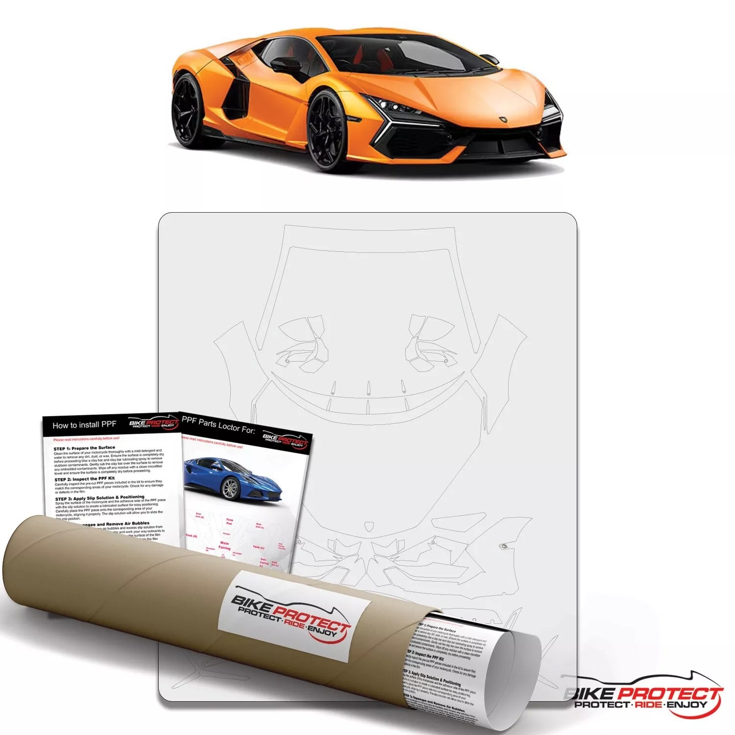 Lamborghini Revuelto (2024 - 2025) PPF Paint Protection Film Kit