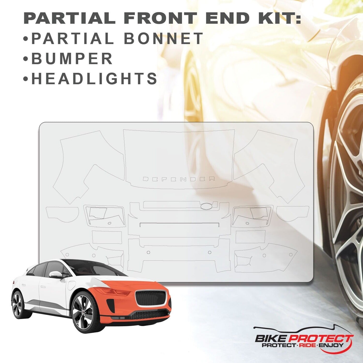 Land Rover Defender 90 (2020 - 2025) PPF Paint Protection Film Kit
