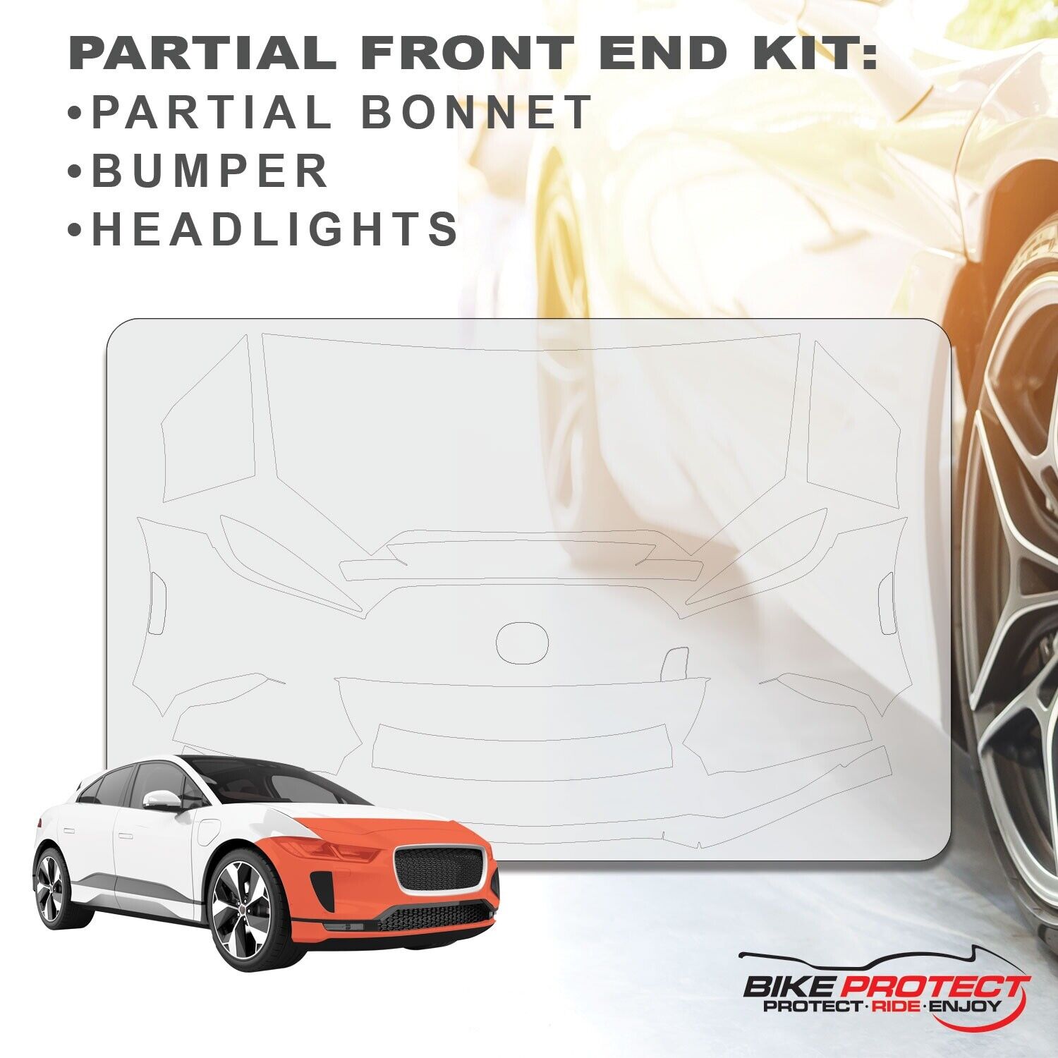 Mazda MX5 ND (2016 - 2023) PPF Paint Protection Film Partial Front End Kit