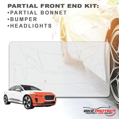 Porsche Taycan 4s (2020 - 2025) PPF Paint Protection Film Partial Front End Kit