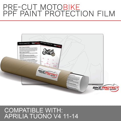 Full Motorcycle Paint Protection Film Kit Stone Guard for Aprilia Tuono v4 11-14