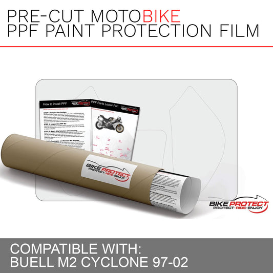 Buell M2 Cyclone (1997 - 2002) PPF Paint Protection Film Kit