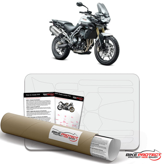 Triumph Tiger 800 (2011 - 2014) PPF Paint Protection Film Kit