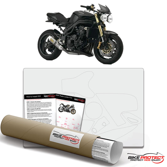 Triumph Street Triple (2007 - 2012) PPF Paint Protection Film Kit