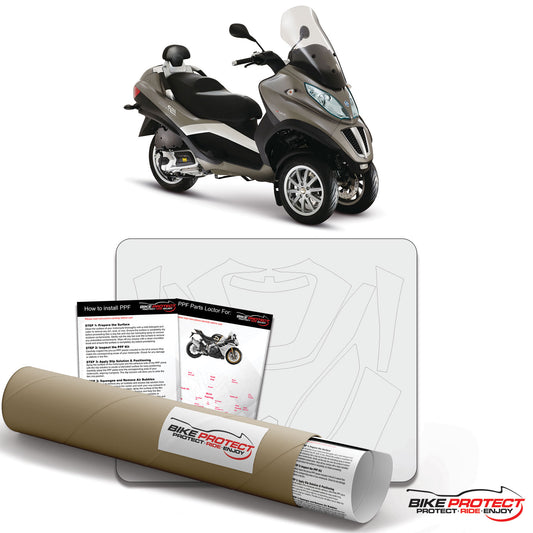 Piaggio MP3 LT (2011 - 2012) PPF Paint Protection Film Kit