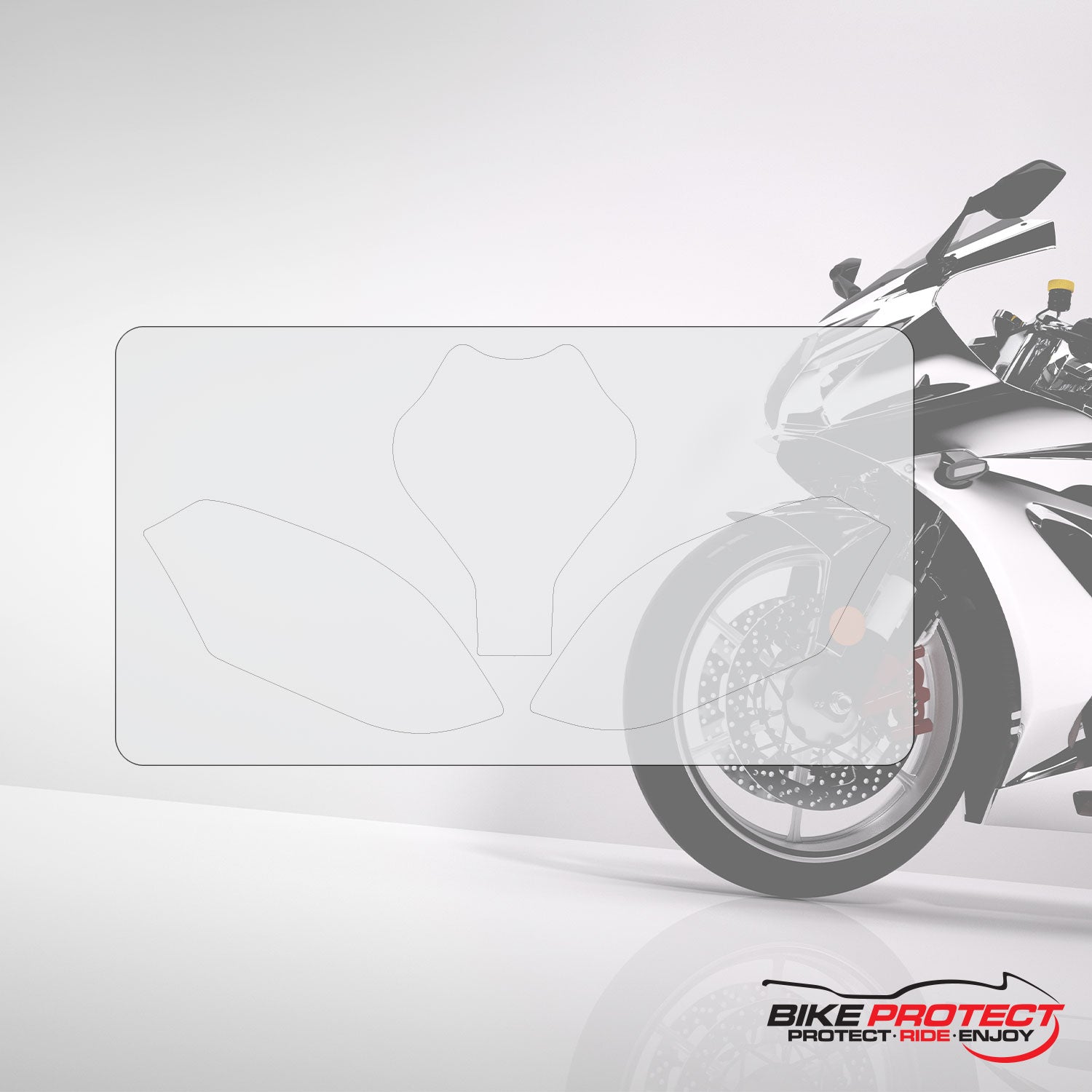 BMW BMW S1000 RR (2009 - 2011) PPF Paint Protection Film Tank Kit